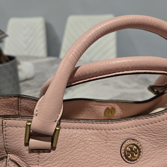 Tory Burch Pink Leather Handbag - Picture 3 of 6